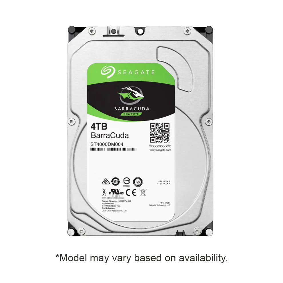 (Open Box) 4 Tb Desktop HDD | Seagate | 1 Year Warranty | High Performance