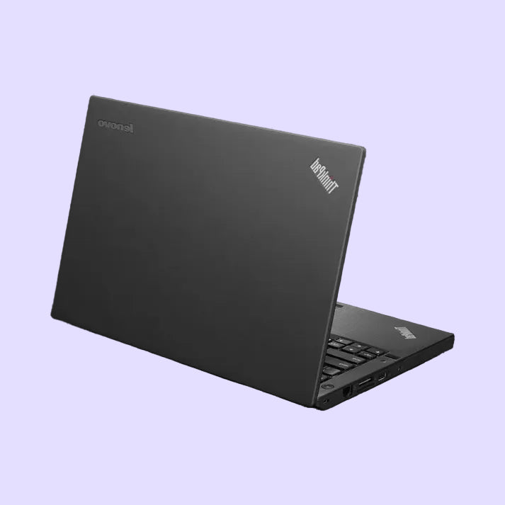 (Refurbished) Lenovo ThinkPad X260 | i5 6th Gen Laptop | 8 GB RAM | 256 GB SSD | Windows 11 | Ms Office | Intel HD Graphics | 12 Inch Black