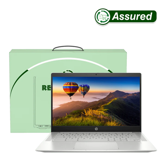 (Refurbished) HP Chromebook C640| i5 10th Gen Laptop | Chrome OS | Intel HD Graphics | 14 Inch | Silver