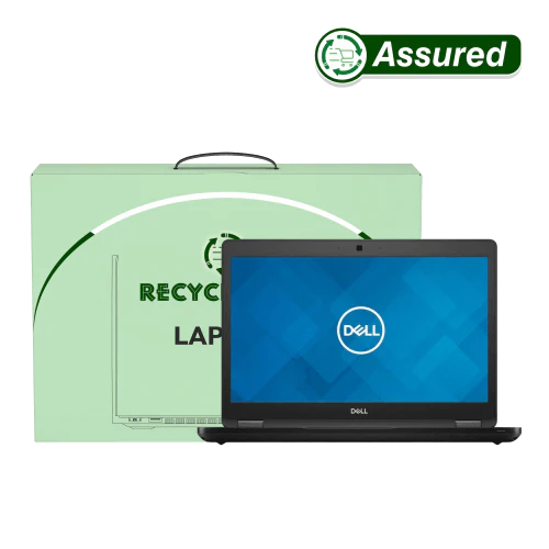 (Refurbished) Dell Latitude 5490 i5 8th Gen Laptop | 8 GB RAM | 256 GB SSD | Windows 11 | Ms Office | Intel HD Graphics | 14 Inch Black