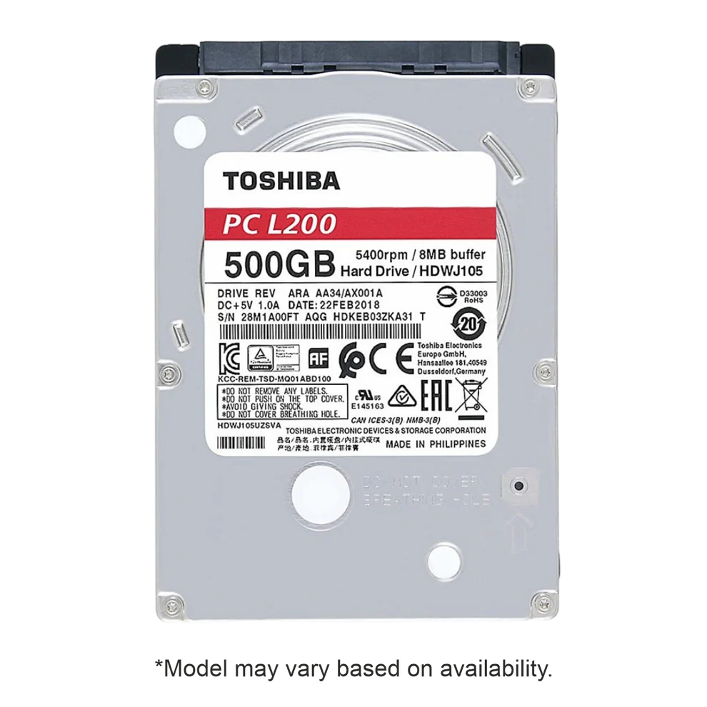 (Open Box) 500 Gb Laptop Internal HDD | Seagate/Toshiba/WD | 1 Year Warranty | High Performance