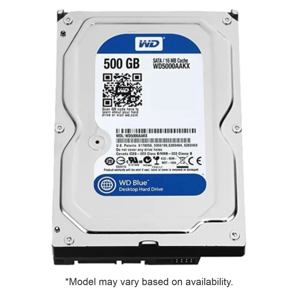 (Open Box) 500 Gb Desktop HDD | Seagate/Toshiba/WD | 1 Year Warranty | High Performance
