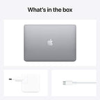 Open Box Apple 2020 Macbook Air Apple M1 - (8 Gb/256 Gb Ssd/Mac Os Big Sur) MGN63HN/A (13.3 Inch, Space Grey, 1.29 Kg)-With 1 Month Testing Warranty