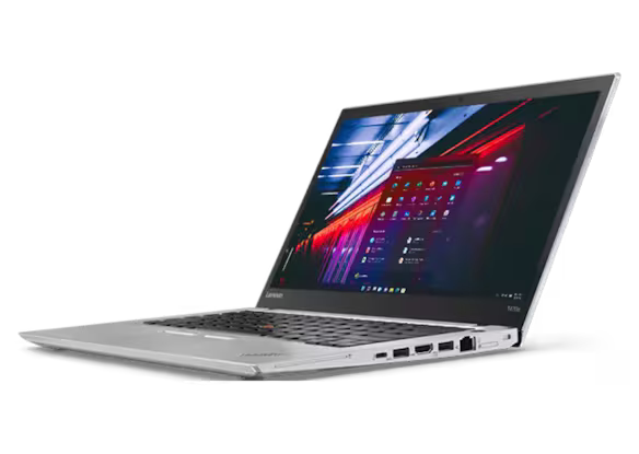 (Refurbished) Lenovo ThinkPad T470S | i7 7th Gen Laptop | 8 GB RAM | 256 GB SSD | Windows 11 | Ms Office | Intel HD Graphics | 14 Inch Black